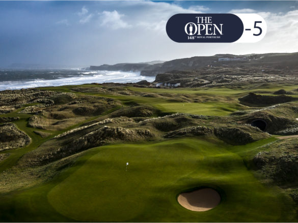 Due buche dello splendido percorso di Royal Portrush, sede del 148° Open Championship