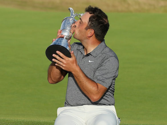 during the final round of the 147th Open Championship at Carnoustie Golf Club on July 22, 2018 in Carnoustie, Scotland.