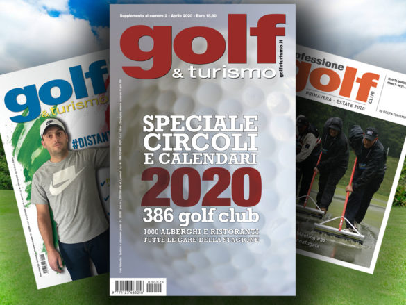 La copertina dello Speciale Circoli e Calendari 2020 di Golf & Turismo