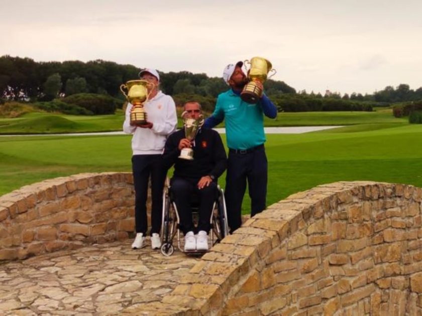 Perrino vince il Campionato Europeo Individuale per golfisti con disabilità