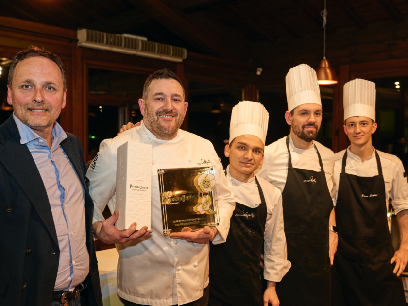 Champagne Perrier-Jouët Golf Restaurant Awards: il gusto del successo