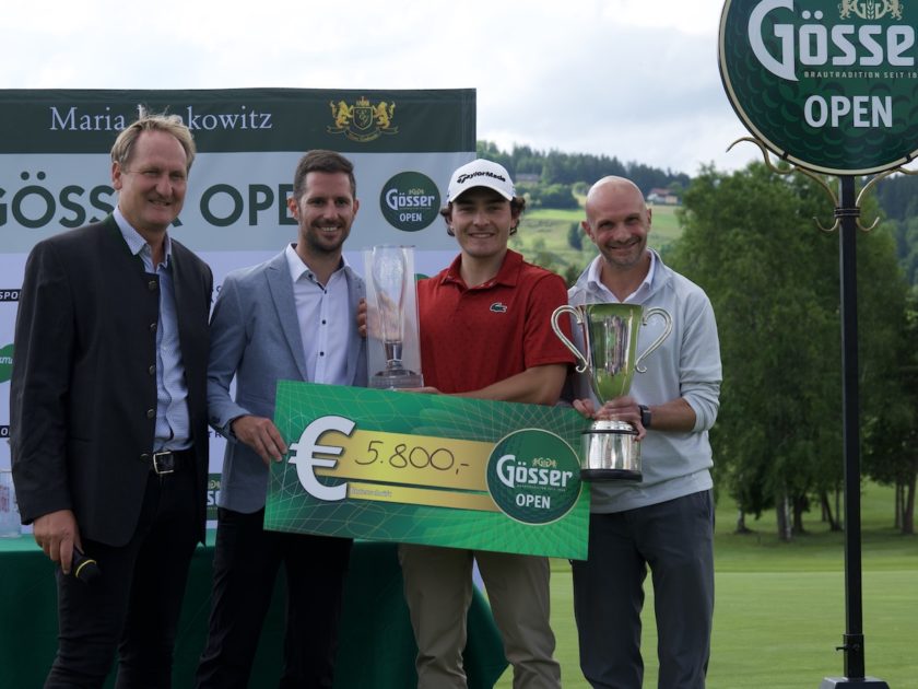 Steinlechner vince il Gösser Open, terzo Di Nitto