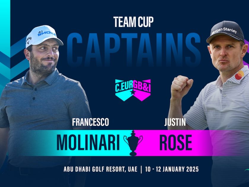 Francesco Molinari e Justin Rose, capitani della Team Cup