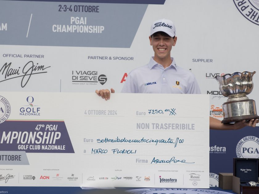 A Marco Florioli il PGAI Championship