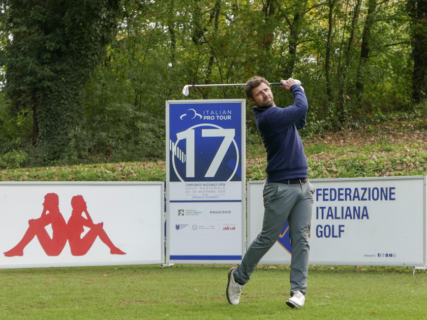 Filippo Bergamaschi in testa al Campionato Nazionale Open