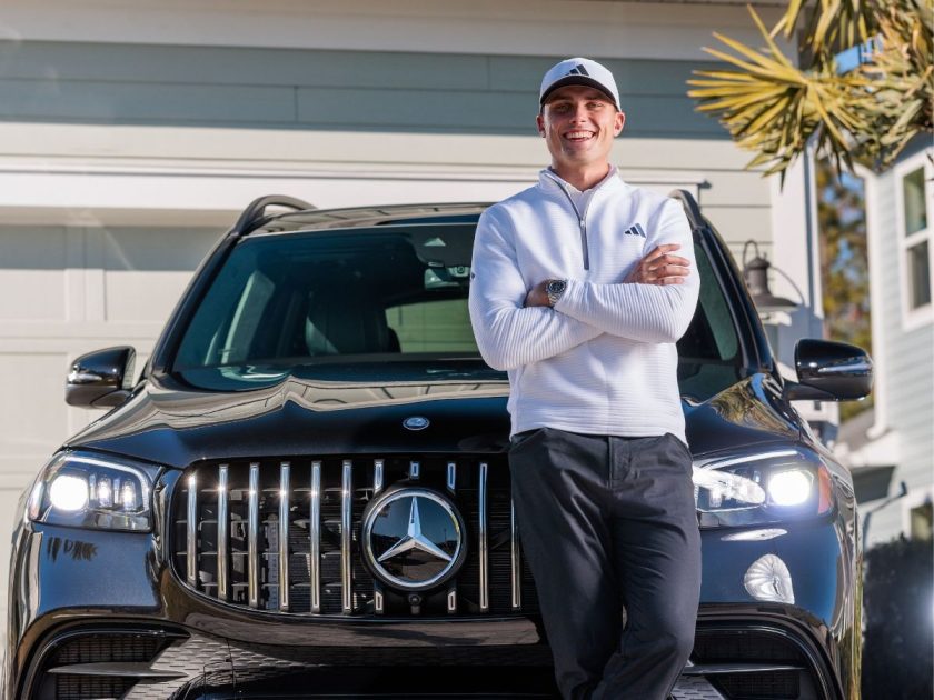 Ludvig Åberg nuovo brand ambassador Mercedes-Benz