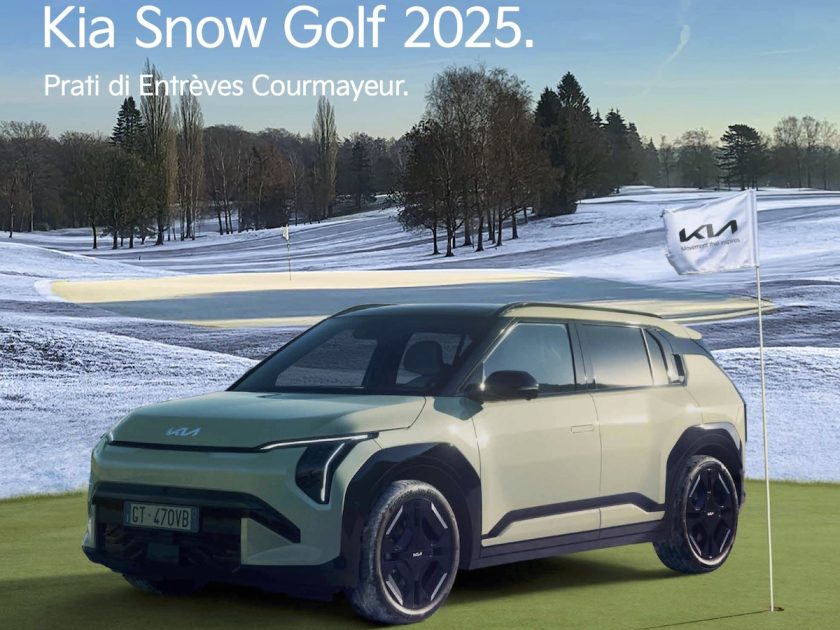 A Courmayeur c’è il Kia Snow Golf 2025